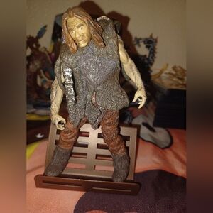 X-Files Mcfarlane 1998 Caveman Action Figure No Club 20th Century Fox Films
